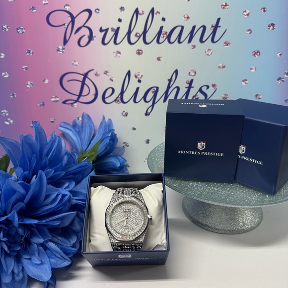 💎NIB INVICTA LUXE CRYSTAL MENS WATCH